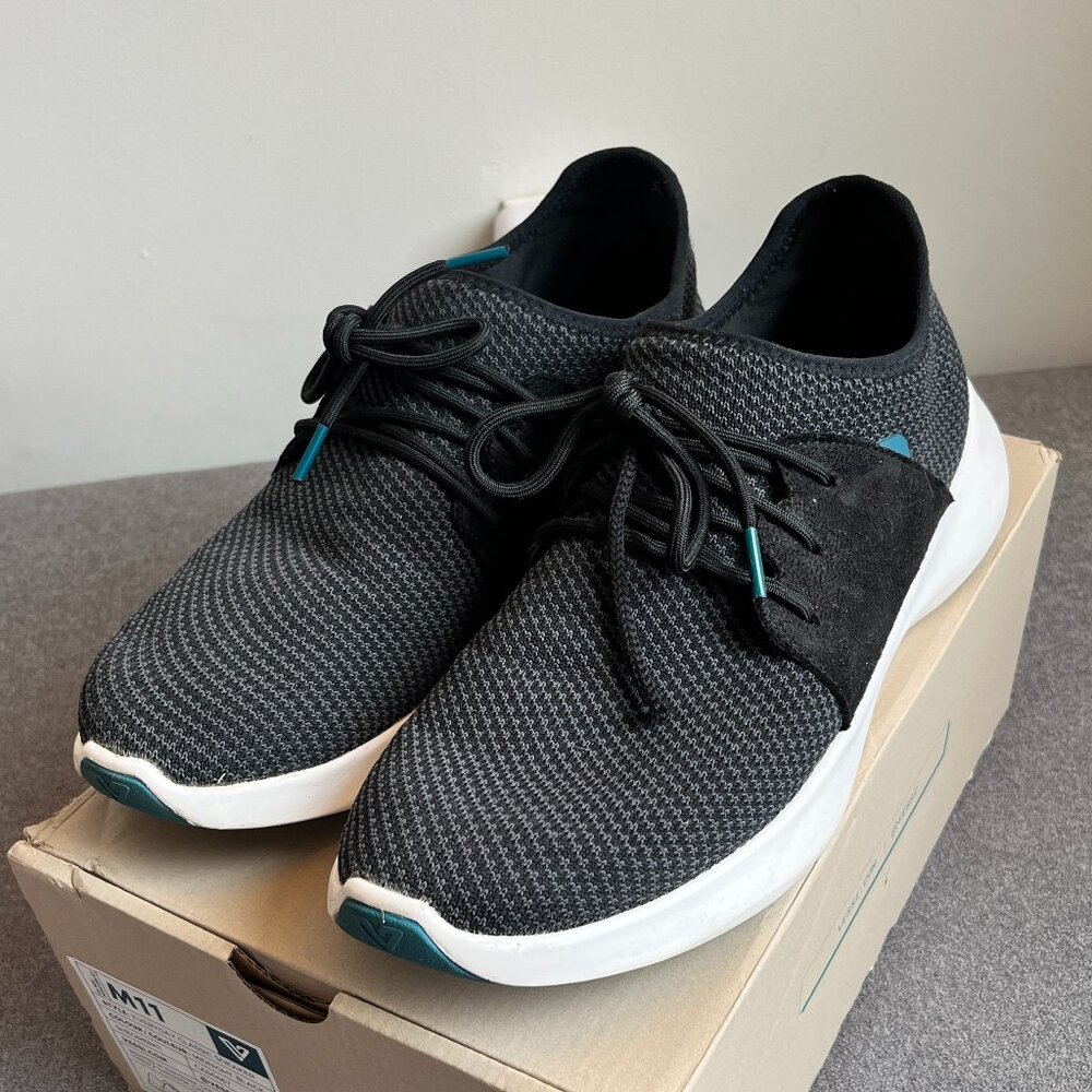 Vessi Everyday Classic Sneakers Men Size 11 Midnight Black - Pre Owned